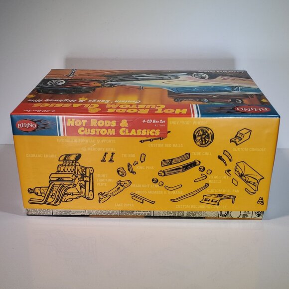 VINTAGE COMPACT DISC SET : HOT RODS AND CUSTOM CLASSICS CAR CRUISIN' MUSIC - Picture 3 of 14